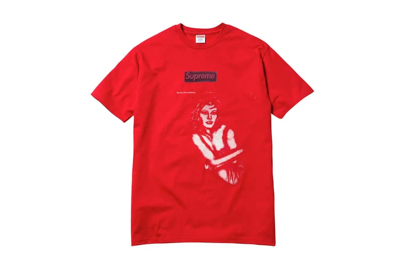 Andrei Molodkin Supreme T Shirt 15000 USD Dollars Sale Red Bogo Box Logo Meg Ryan Donald Trump