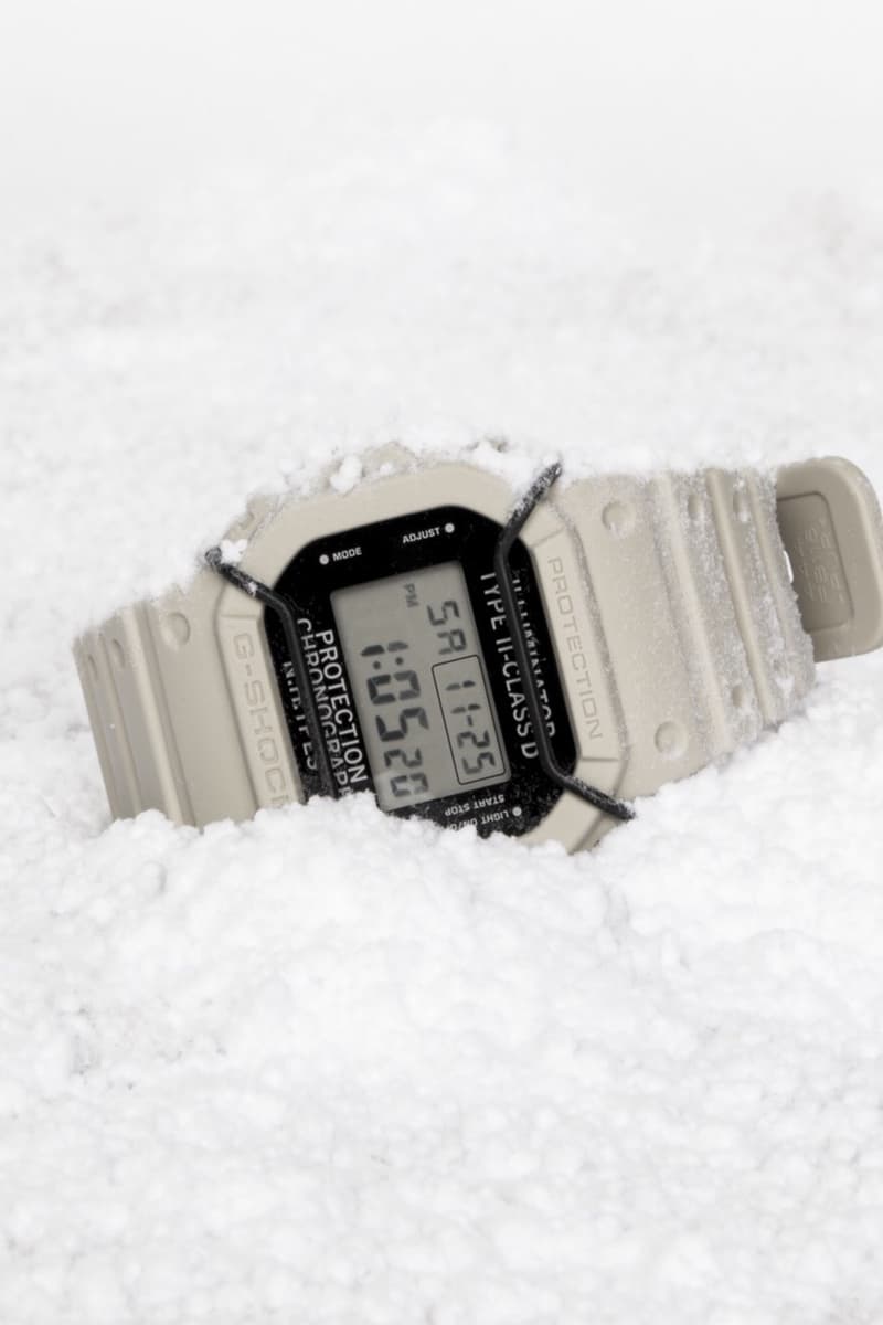 N.HOOLYWOOD G-SHOCK DW-5600NH 2017 Fall/Winter White Watch