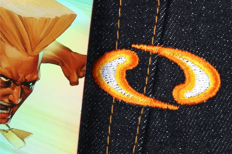 Naked & Famous Capcom Street Fighter Jeans Guile Ryu