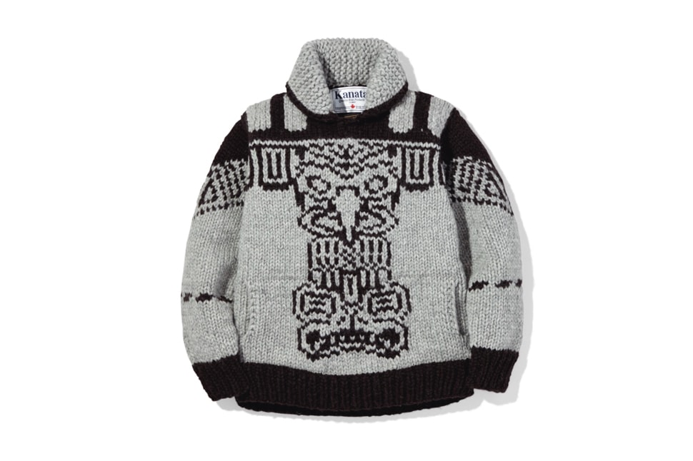 NEIGHBORHOOD Kanata 2017 Fall Winter Wool Cowichan Sweater Canada Totem Pole Japan Outerwear Release Info Date Drops