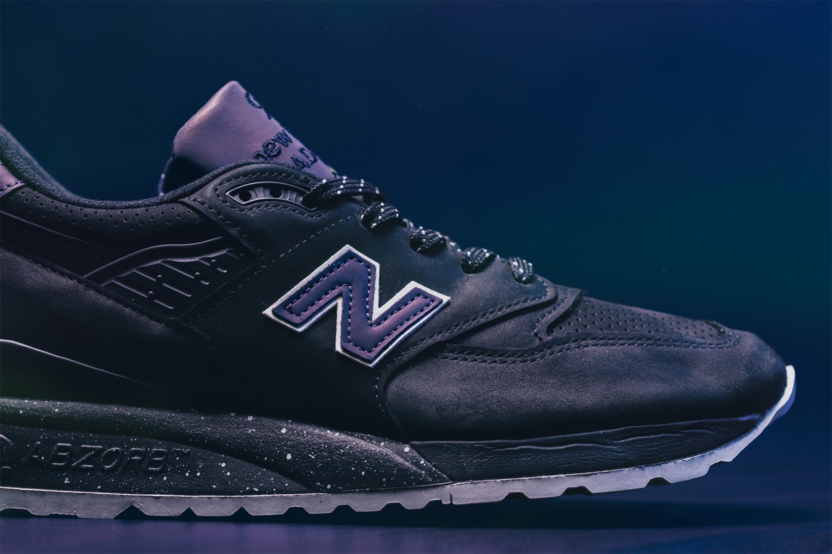 New Balance 998 Made in the USA Northern Lights Black 2017 October 31 Halloween Release Sneakers Shoes Footwear Feature 3M 2017