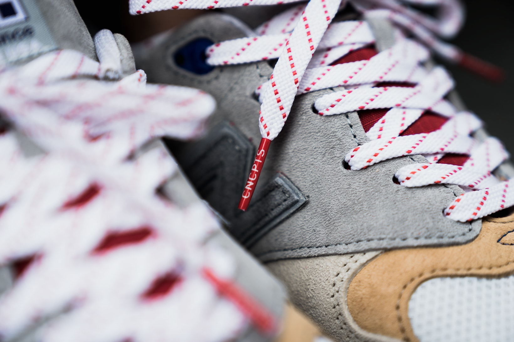 Concepts New Balance 999 Kennedy Hyannis Closer Look Footwear Red White Blue Grey Release Date Info Drops
