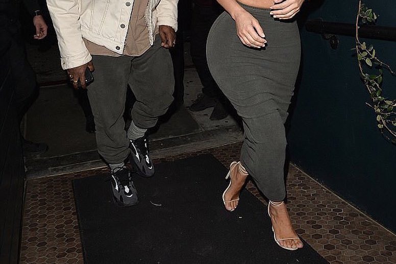 Kanye West YEEZY Wave Runner 700 black reflective footwear fashion Kim Kardashian