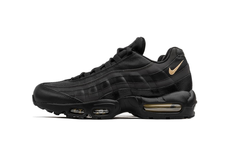 Nike Air Max 95 Premium SE Black Gold 2017 November Release Date Info Sneakers Shoes Footwear