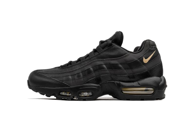Nike Air Max 95 Premium Se In Black Gold Hypebeast Nike Air Max 95 Premium Se In Black Gold Hypebeast