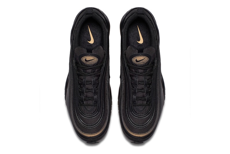 Nike Air Max 97 Black Gold Reflective Black Friday 2017