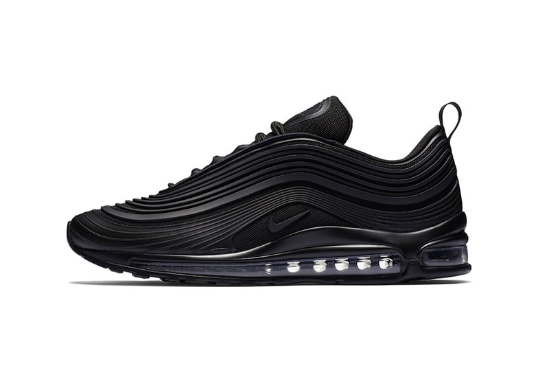 Nike Air Max 97 Ultra All Black Sneakers New Design