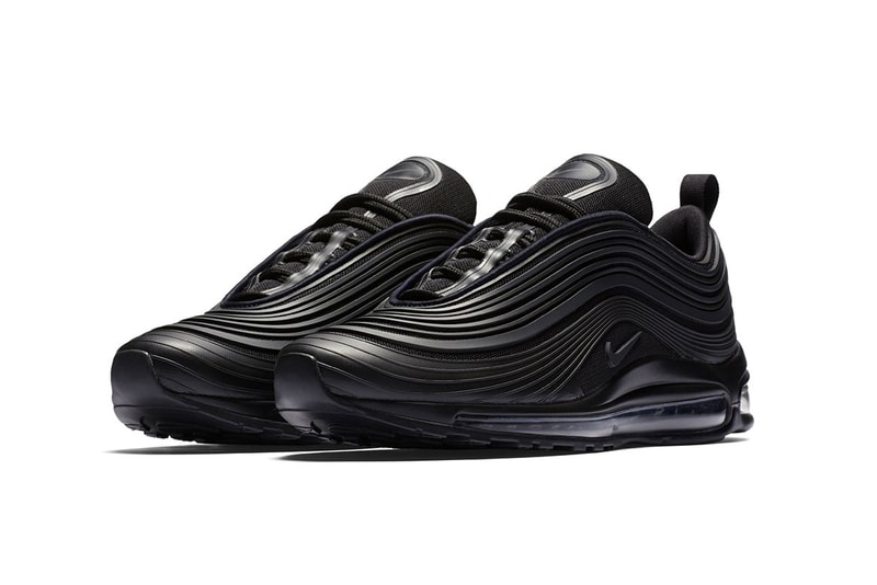 Nike Air Max 97 Ultra All Black Sneakers New Design