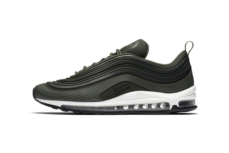 Nike Air Max 97 Ultra Premium Surfaces in Olive