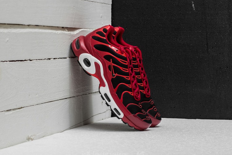 Nike's Air Max Plus Releases in "Chile Red"