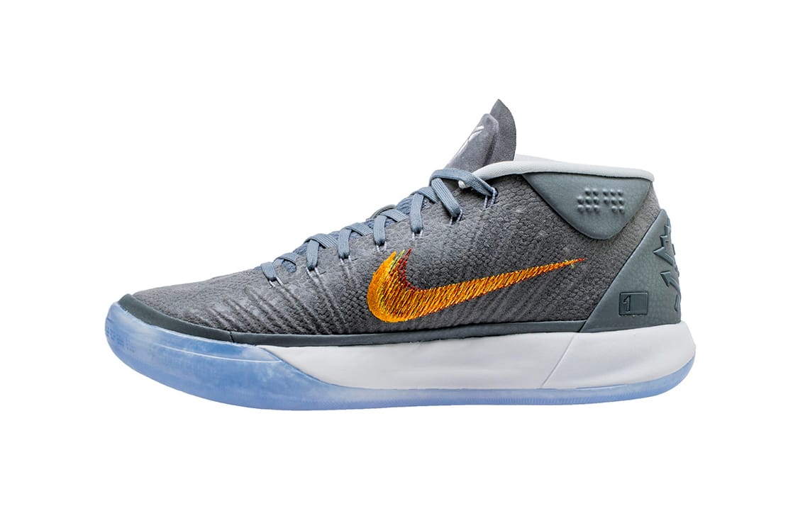 Nike Kobe A.D. Mid Grey Snakeskin 