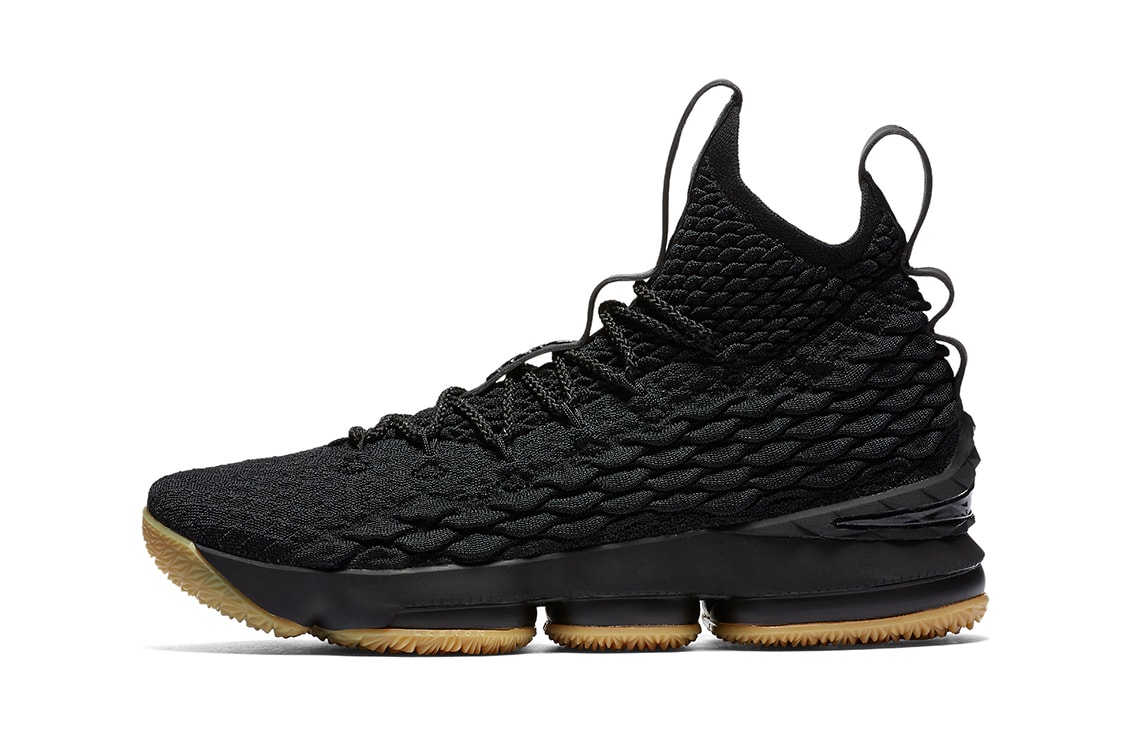 Nike Lebron 15 Black Gum Release Date LeBron James Nike Basketball Footwear November 24 2017 Black Friday