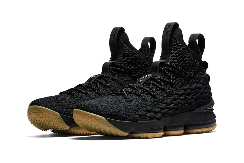 Nike Lebron 15 Black Gum Release Date LeBron James Nike Basketball Footwear November 24 2017 Black Friday
