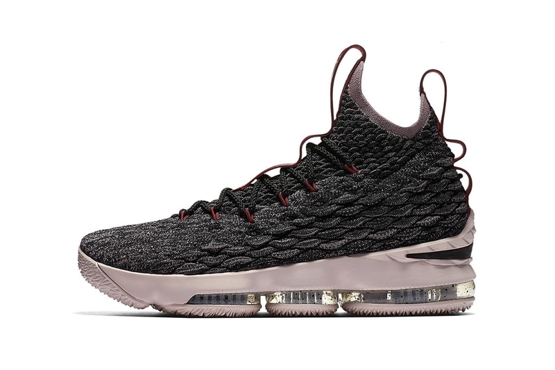 Nike LeBron 15 Pride of Ohio 2017 November 18 Release Date Info Black Taupe Grey Team Red Drop James Cleveland Cavaliers Cavs