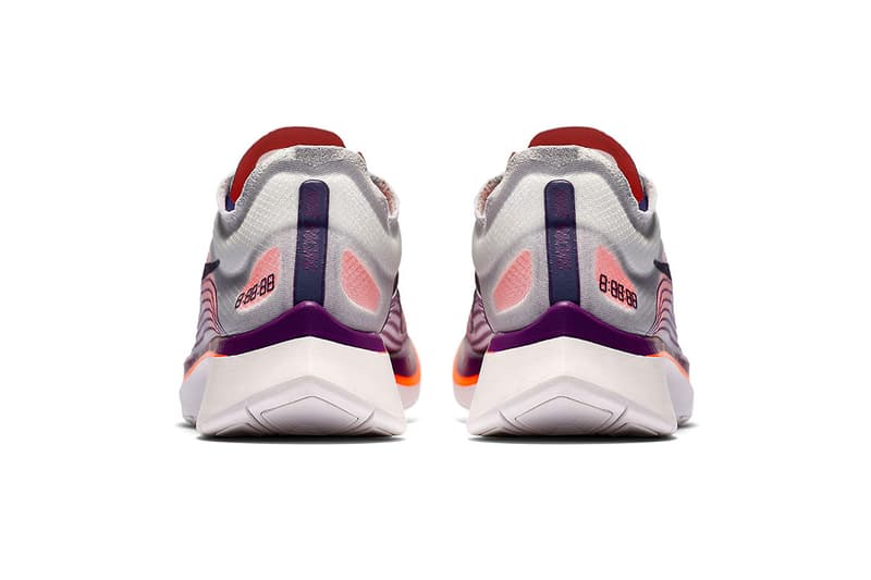 Nike Zoom Fly SP Purple Orange Colorway Release December 2017