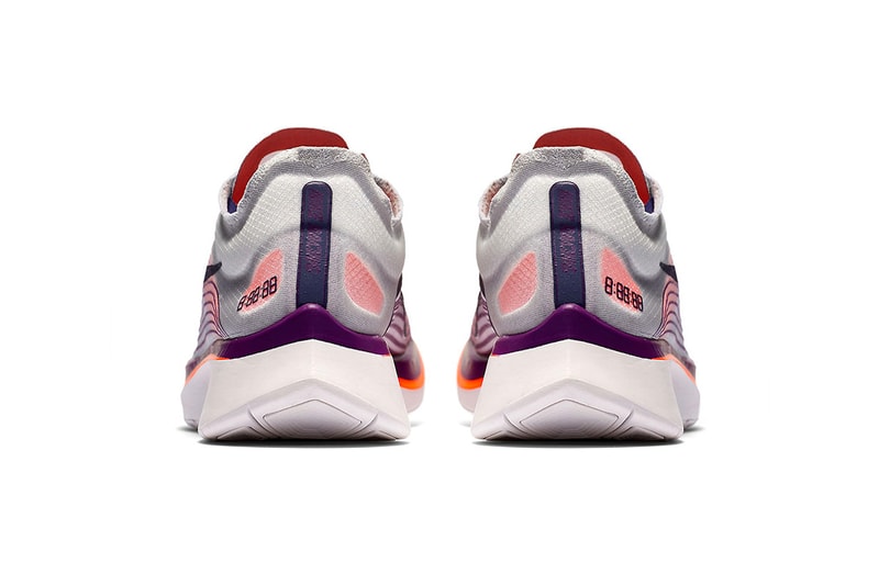 Nike Zoom Fly SP Purple Orange Colorway Release December 2017