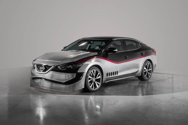 Nissan Star Wars The Last Jedi Concept Vehicles Cars maxima la los angeles auto show automotive altima TIE Fighter Kylo Ren captain phaser Silencer spacecraft spaceship Rouge Poe Dameron X-wing BB-8 A-wing