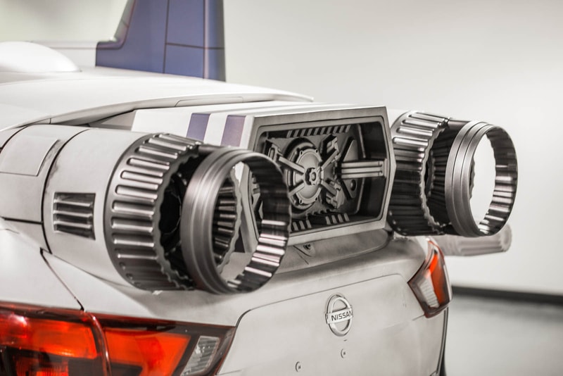 Nissan Star Wars The Last Jedi Concept Vehicles Cars maxima la los angeles auto show automotive altima TIE Fighter Kylo Ren captain phaser Silencer spacecraft spaceship Rouge Poe Dameron X-wing BB-8 A-wing
