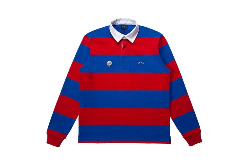 Noah NERD Rugby Top fashion red blue yellow green Release Info Drops Date