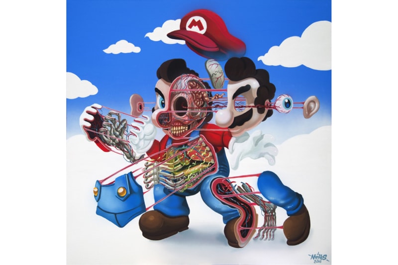 NYCHOS Dissection of Super Mario Print 2017 November 16 Release Date info Nintendo