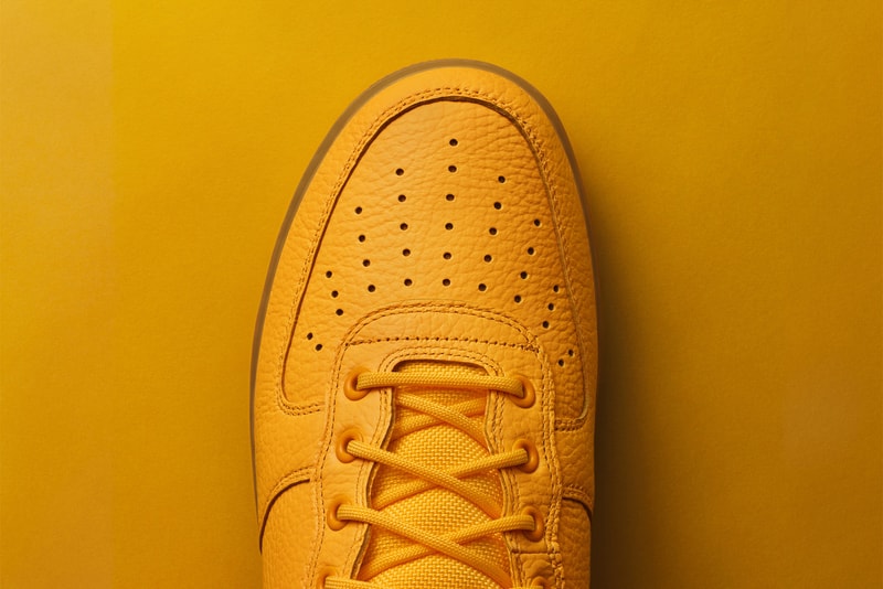 Odell Beckham Jr Nike SF AF1 Mid OBJ Air Force 1 2017 November 24 Black Friday Release Date Info Sneakers Shoes Footwear taxi yellow orange nfl