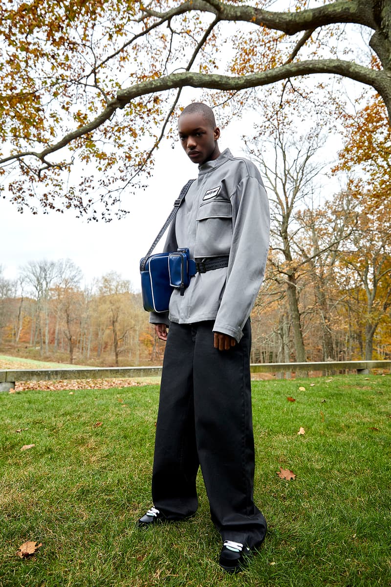 OFF WHITE 2018 Pre Fall House Hunting Collection Lookbook Virgil Abloh April Release Date Info Drop Release Suit Beret Sneaker Suit Jumpsuit Logo Scarf Jacket Bomber Bag Belt Sweater Sandal Slide Tie