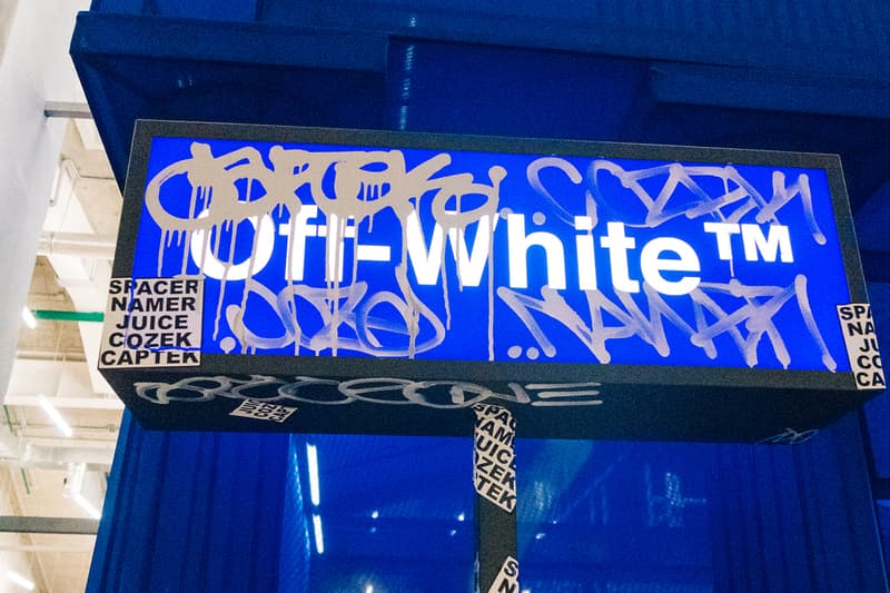 Off White Virgil Abloh KM20 Olga Karput A D E D Graffiti Moscow Retail Space