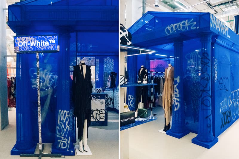 Off White Virgil Abloh KM20 Olga Karput A D E D Graffiti Moscow Retail Space
