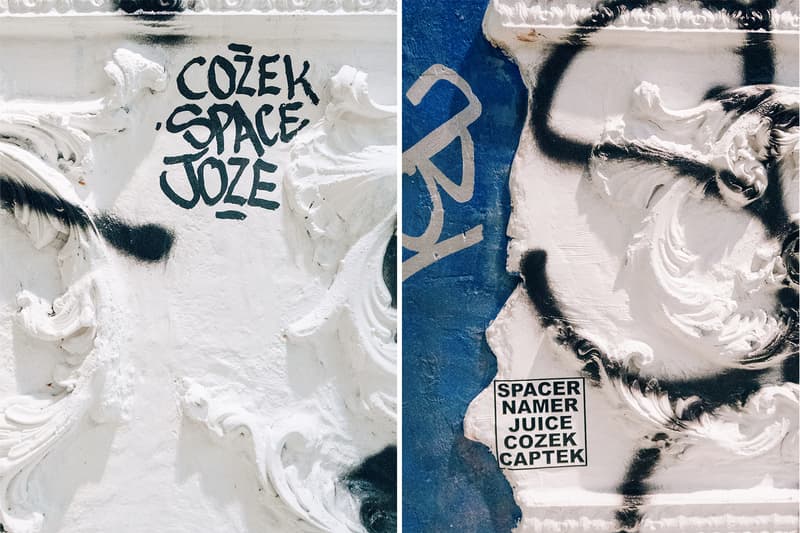 Off White Virgil Abloh KM20 Olga Karput A D E D Graffiti Moscow Retail Space