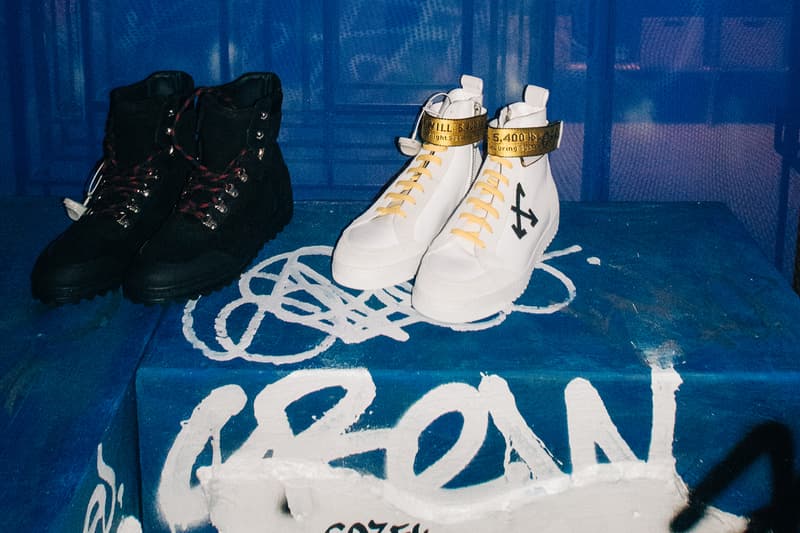 Off White Virgil Abloh KM20 Olga Karput A D E D Graffiti Moscow Retail Space