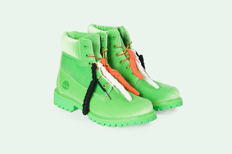 Off White New Items Webstore Timberland fashion footwear belt orange