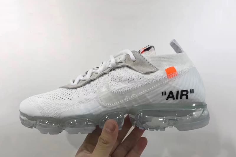 Off White X Nike Air Vapormax White Leaked Image Hypebeast Off White X Nike Air Vapormax White Leaked Image Hypebeast
