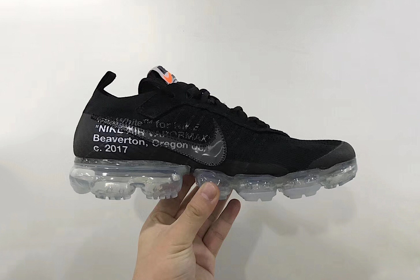 Off-White Virgil Abloh Nike Air VaporMax White Leaked Images First Look 2018