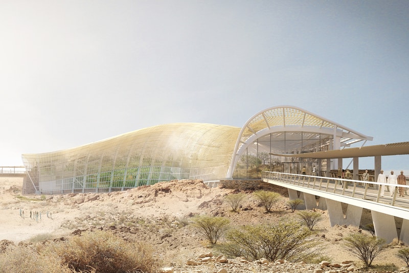 Oman Botanic Gardens Largest Earth Oasis Arup Grimshaw Haley Sharpe Design