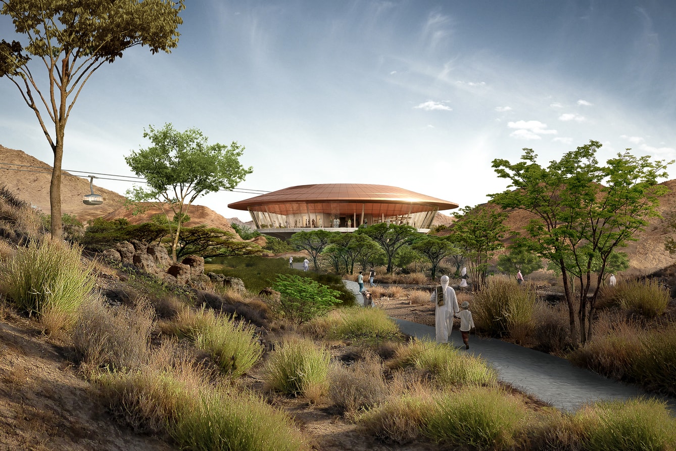 Oman Botanic Gardens Largest Earth Oasis Arup Grimshaw Haley Sharpe Design