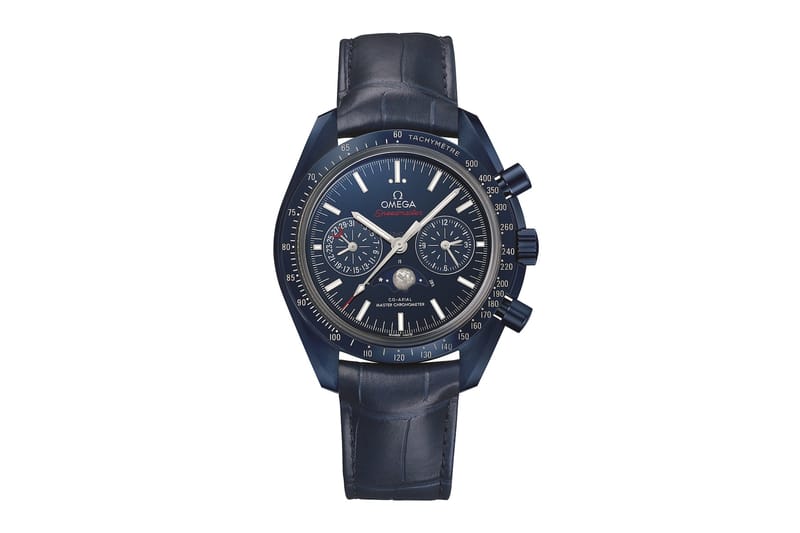 OMEGA Blends Liquid Metal & White Gold for "Blue Side of the Moon" Speedmaster