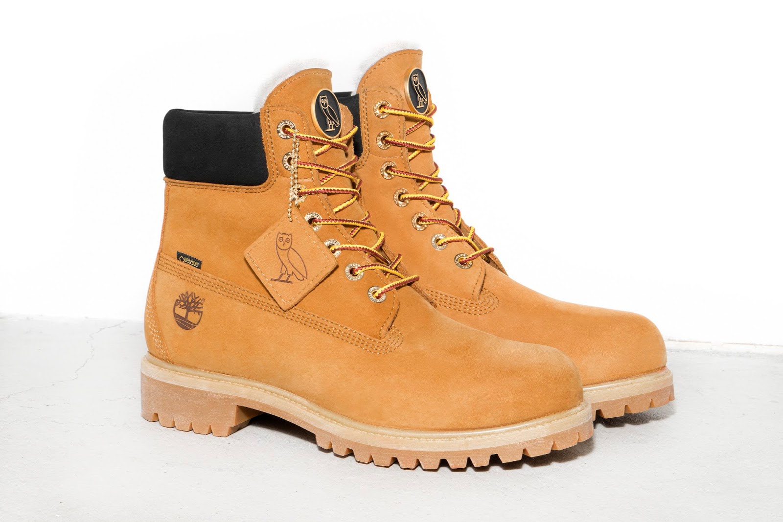 OVO Timberland Premium 6 Inch Boots Wheat Black Octobers Very Own Drake 2017 December 1 Release Date Info Footwear vibram GORE-TEX shearling lining