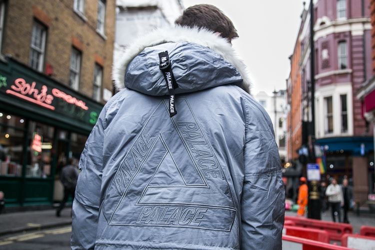 Palace's London Fans Embrace Winter Vibes and Go Hard for Outerwear