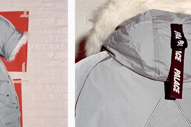 Palace Ultimo 2017 Winter Collection Tease instagram grey gray parka jacket coat fall