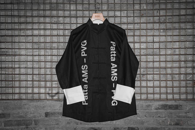 Patta Asia Tour Shanghai Pop Up Capsule Wuyuantang Kung Fu Jacket Release Info Drops Date November 9 12