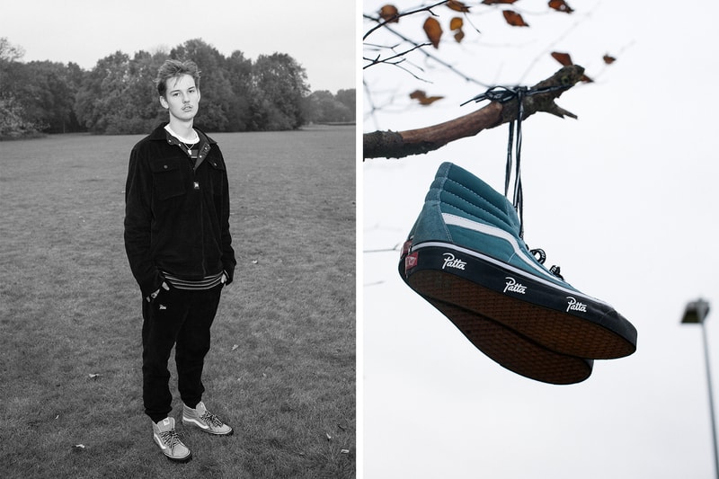Patta x Vans Sk8-Hi Fall/Winter 2017 Mean Eyed Cat sneakers footwear shoes  Langoustine Black Hydro teal brown blue green red rust