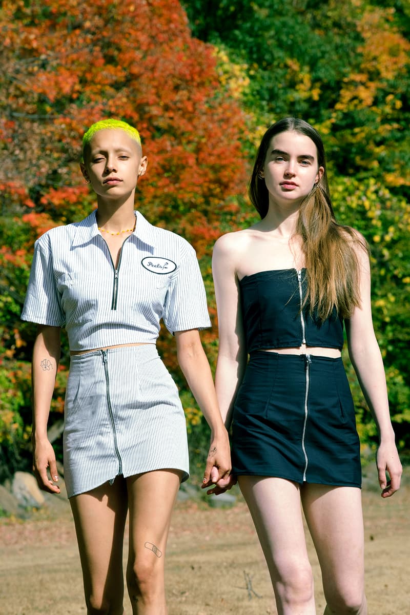 Peels NYC 2018 Spring Summer Lookbook Collection Patches Workshirts Menswear Womenswear