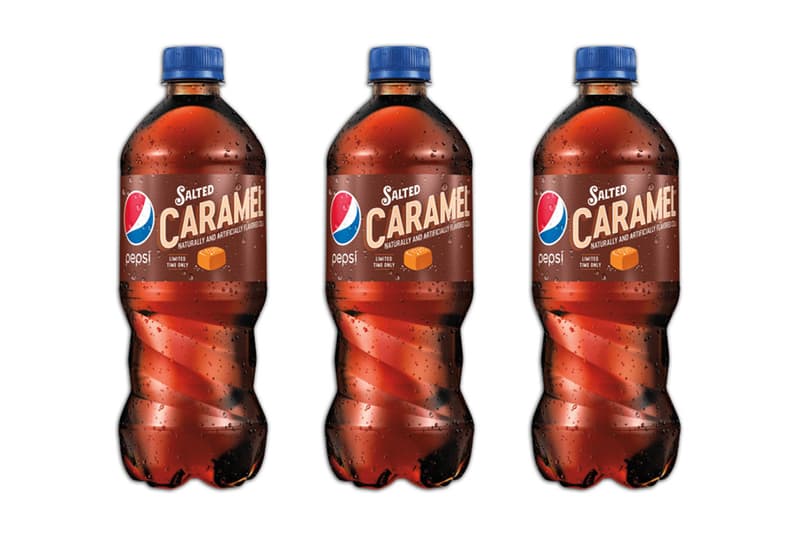 Pepsi Salted Caramel Flavor cola soda usa america starbucks