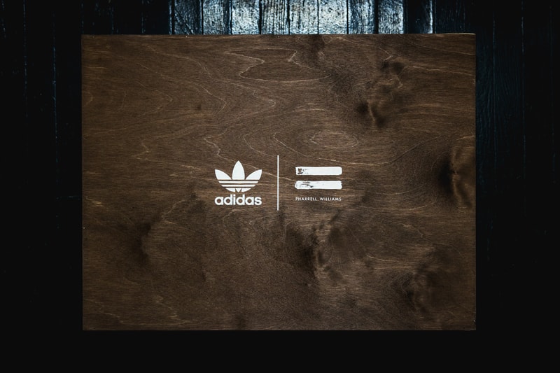 Pharrell x adidas Hiking NMD Friends & Family Core Black White Human Race Hu