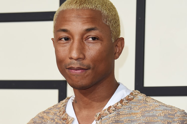 Pharrell Spotted in New adidas Originals Hu Model in Shanghai