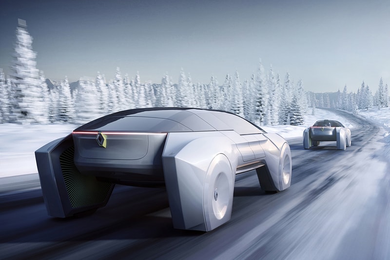 Architecture Student Wojciech Jurkowski Renault Pick Up Truck Luxury Sport Car Concept Futuristic Subil Electric Vehicle