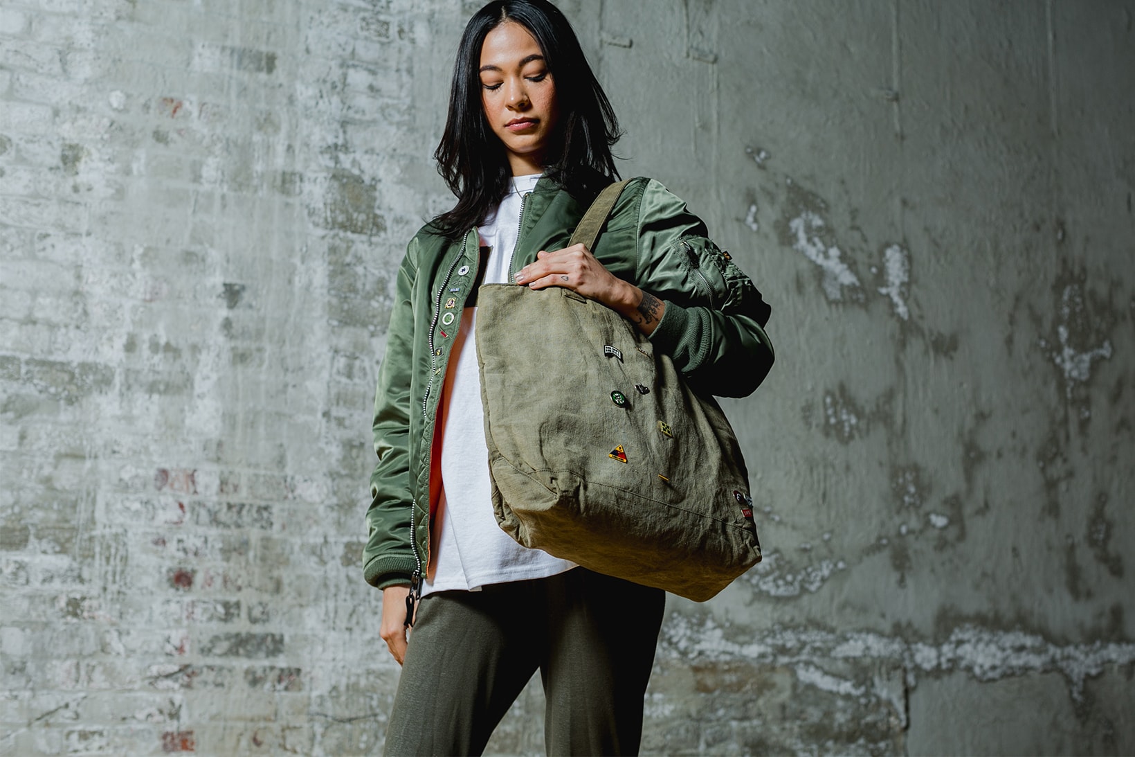 PINTRILL Leisure Life Collaboration Champion Reverse Weave Military Surplus Bags 2017 November 24 Black Friday Release Date Info