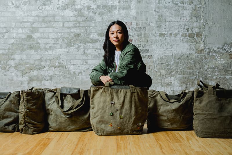 PINTRILL Leisure Life Collaboration Champion Reverse Weave Military Surplus Bags 2017 November 24 Black Friday Release Date Info