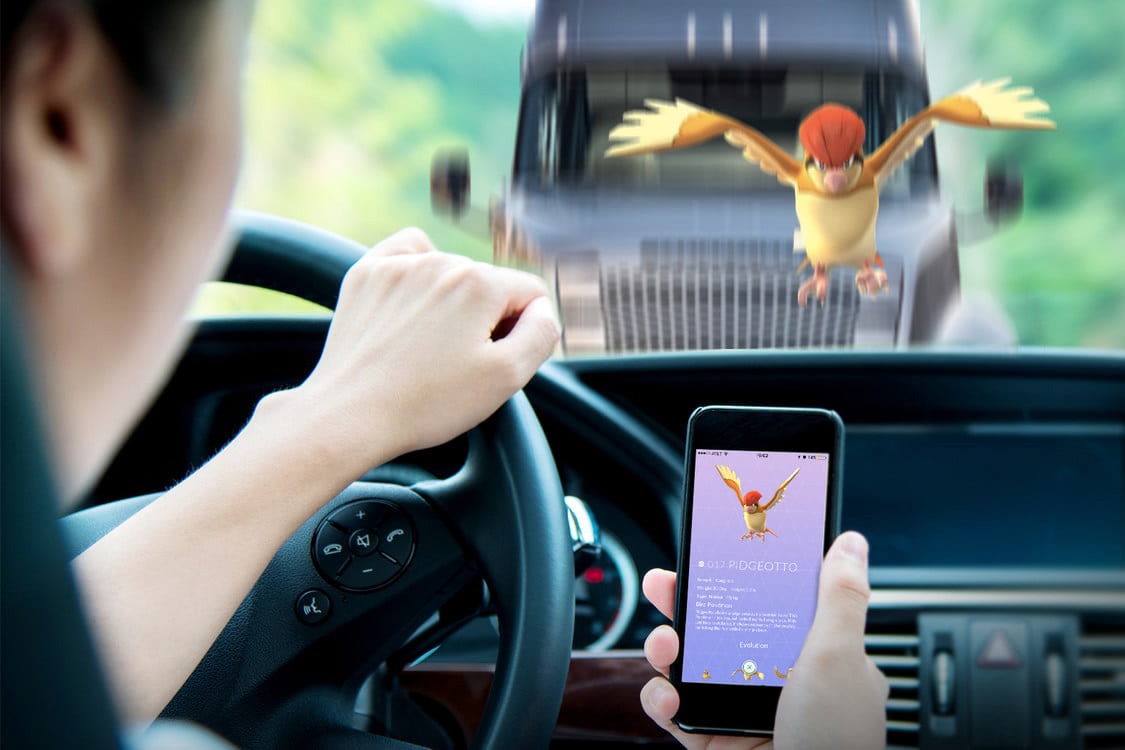 Pokemon GO Car Accidents crashes Totaled Billions 7 7.3 USD Crash Collision Perdue University Study app video game automobile automotive
