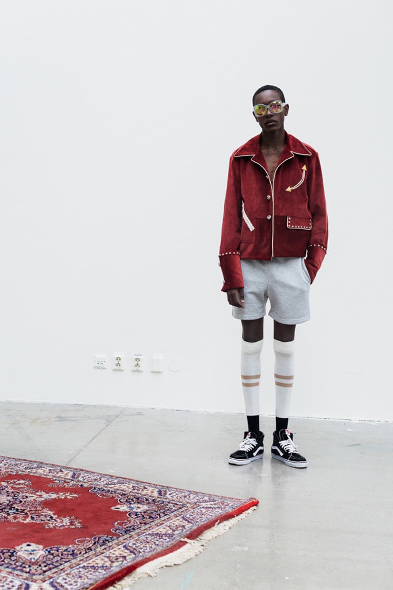 PRLE 2018 Spring Summer Collection Lookbook Dazed Confused Tony Olson Anthony Rapp 70s Retro Suede Velvet Flare Sweden January Drop Release Date